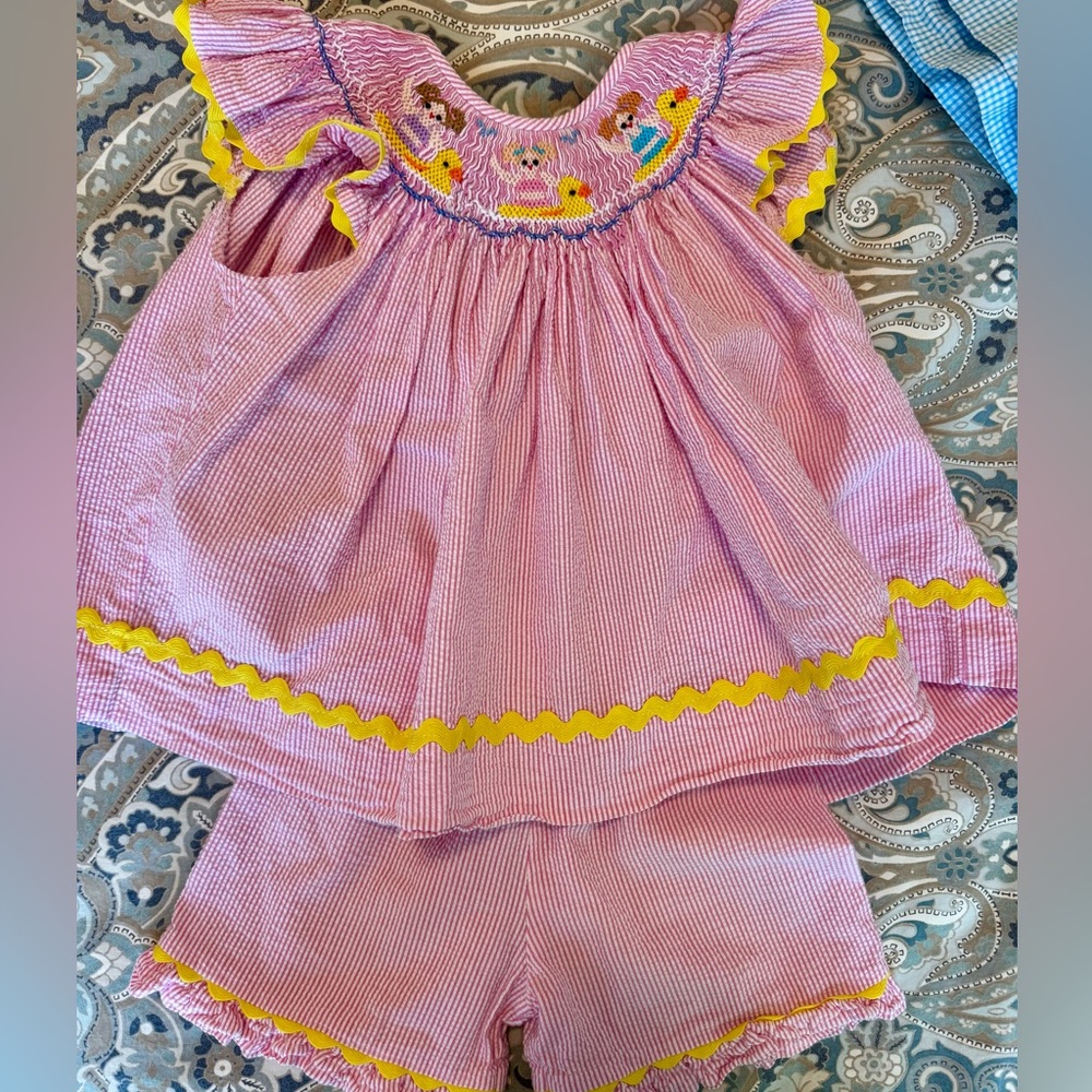 Smocked Set 2t
